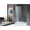 Anzzi Leon 48" by 76" Frameless Sliding Shower Door in Chrome with Handle SD-AZ8077-01CH - alternate 4